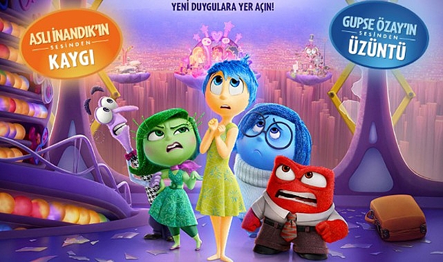 2024 yılının tüm dünyada gişe rekorları kıran animasyonu ‘Ters Yüz 2’, beyazperdenin ardından şimdi sadece Disney+’ta!