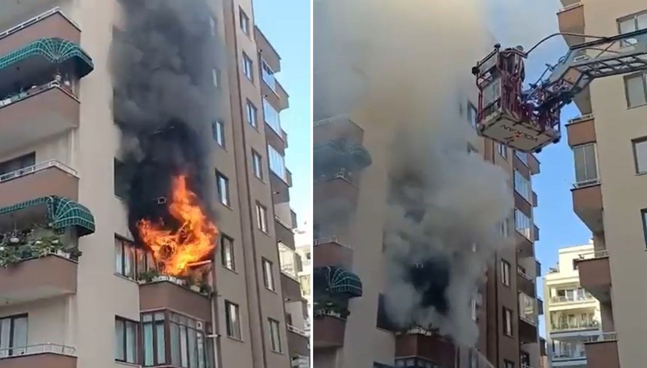 bursada yedi katli binada korku dolu anlar VvPx7Csu