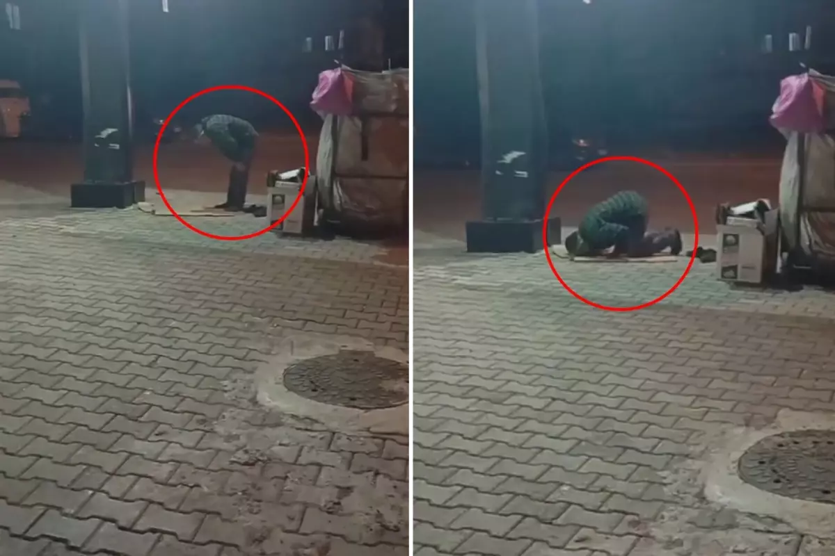 namaz kilan kagit toplayicisini kayda aldi yaptigi yoruma tepki yagiyor pg5I4QyL.jpg