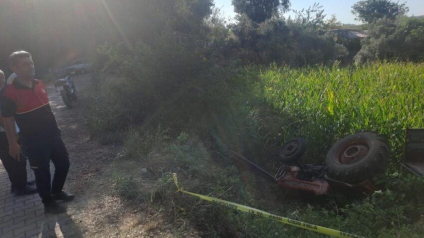 Osmaniyede traktor devrildi 2 kisi yaralandi CzZZ4HDV